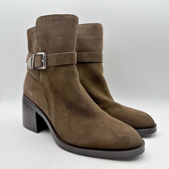 Steve Madden Womens Malenia Ankle Bootie US 10 M Dark Brown Suede NWOB - Picture 5 of 12